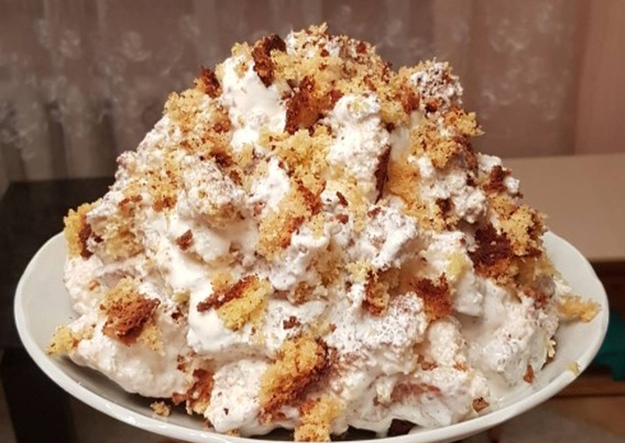 Бисквит из киселя в брикетах в духовке