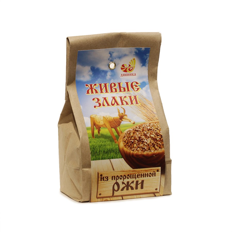 Хлопья Нордик ржаные 600г