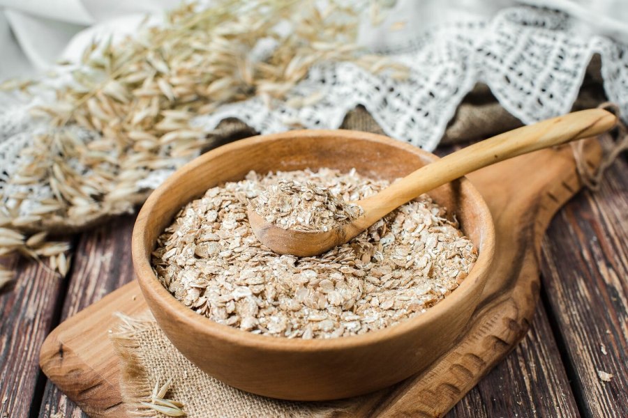 Несладкие ржаные хлопья