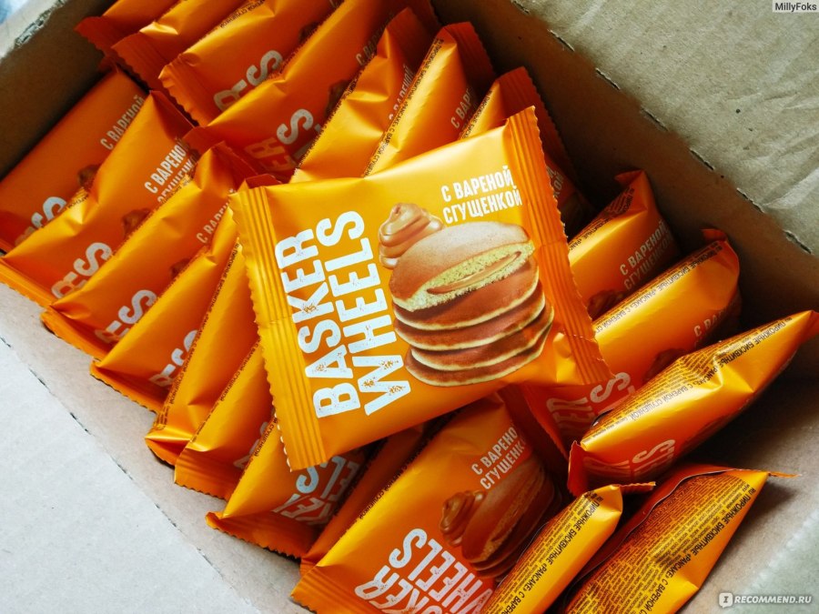 «Basker Wheels», Pancake с вареной сгущенкой