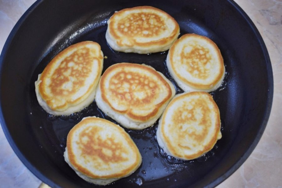 Мини оладьи