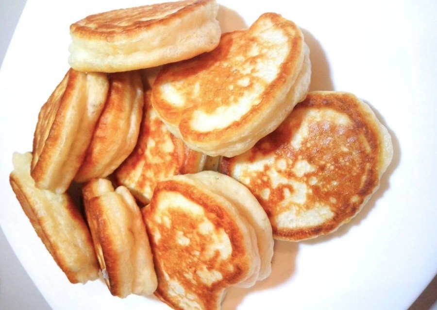 Оладьи на кефире