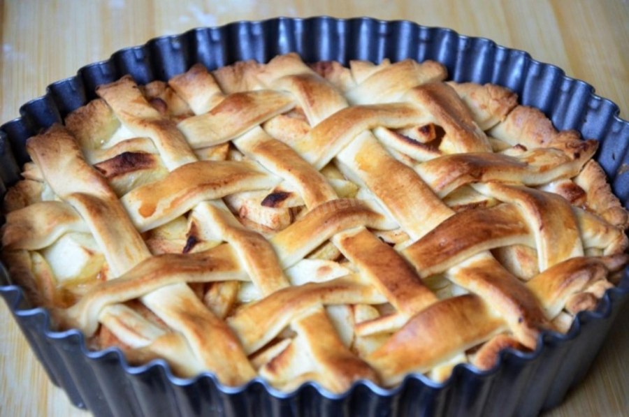 Лионский яблочный пирог