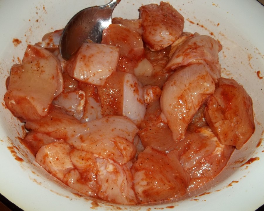 Маринад для курицы шашлык