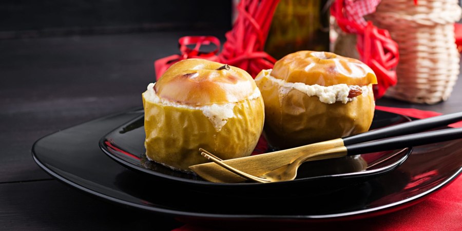 Печеные яблоки