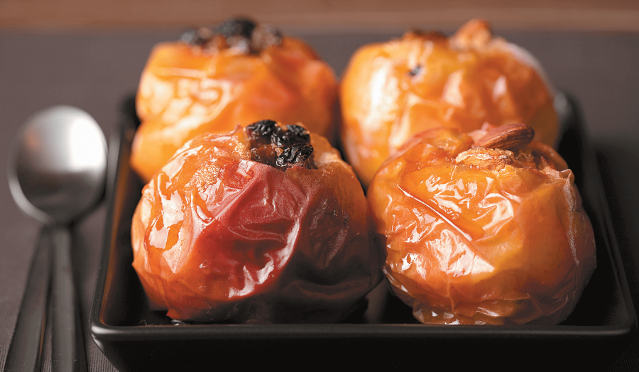 Печёные яблоки Германия