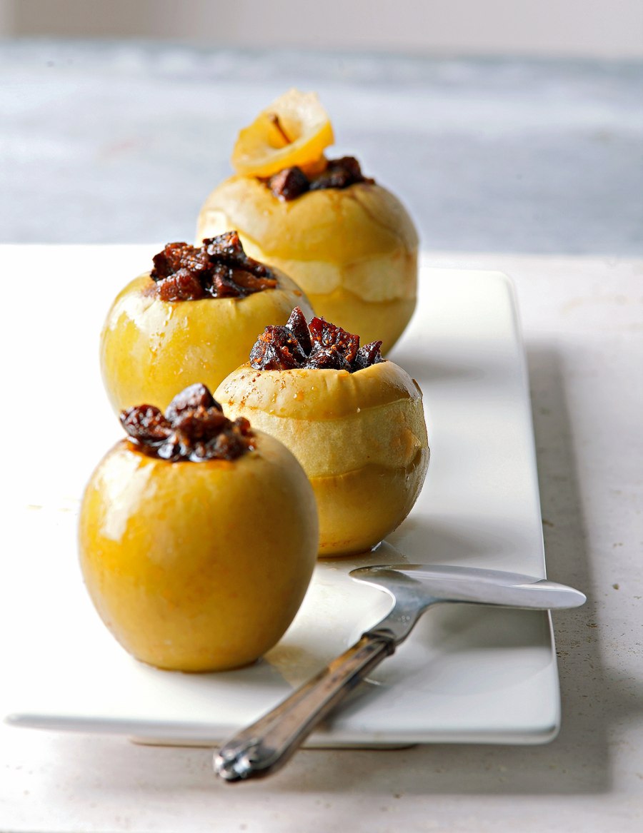 Печеные яблоки с медом