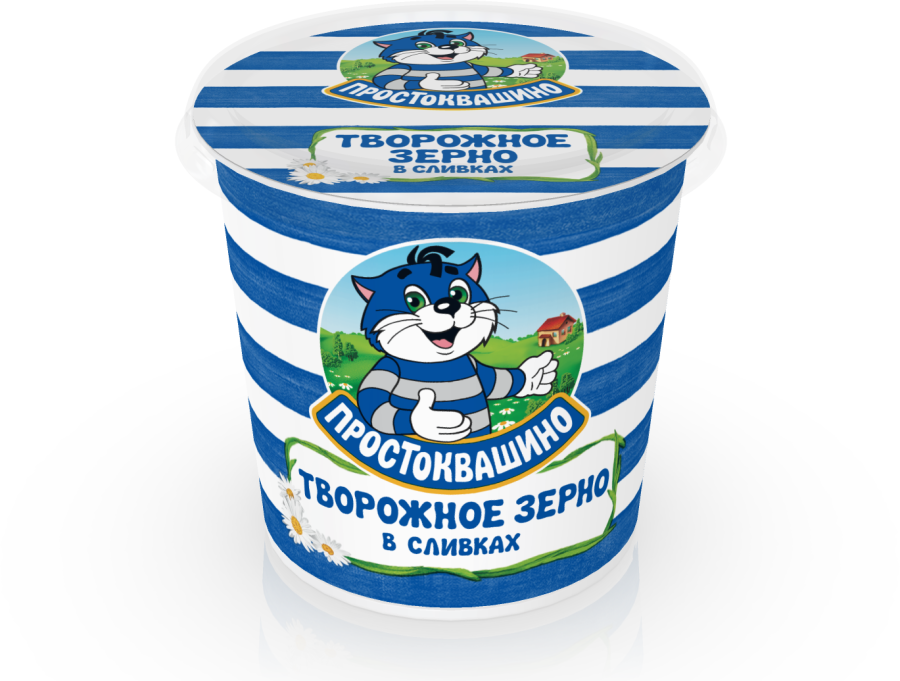 Творог с черникой