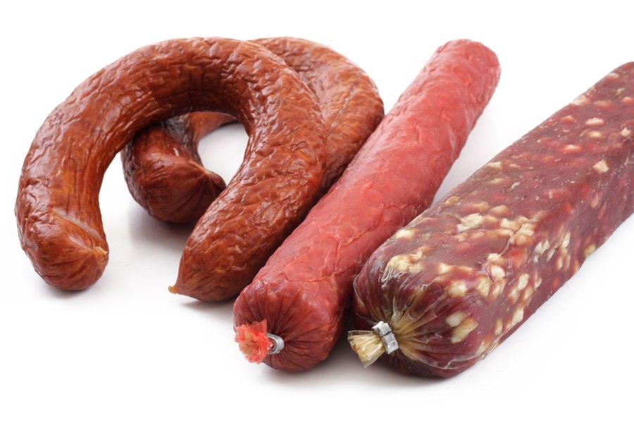 Жирная сосиска