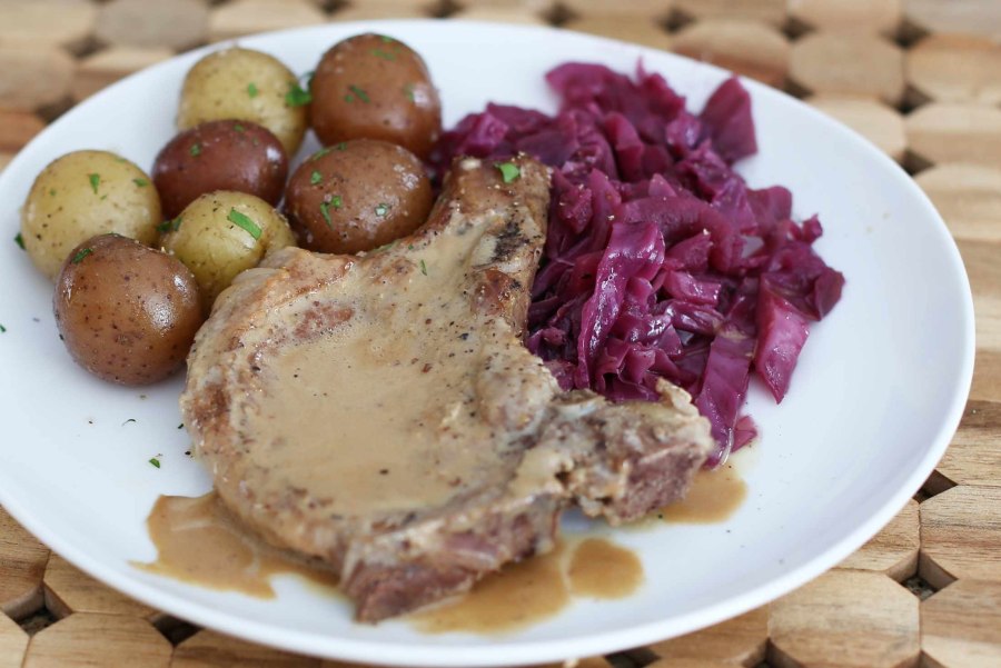 Рагу из красной капусты