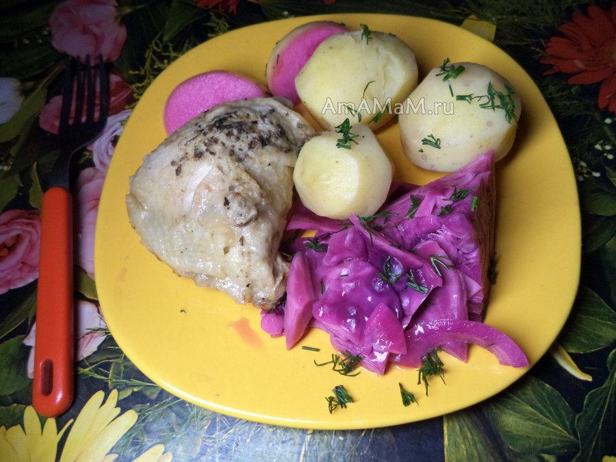 Говядина стир-Фрай вид сверху