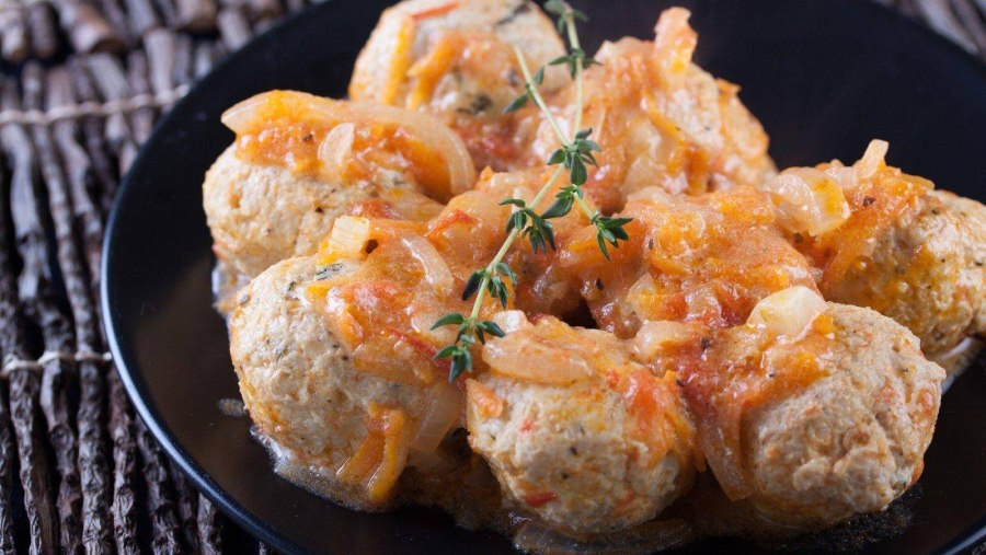 Тефтели из индейки с рисом ПП