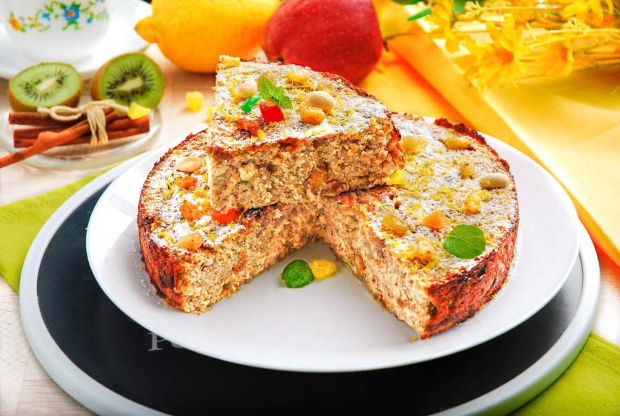 Крупеник с творогом и пшеном