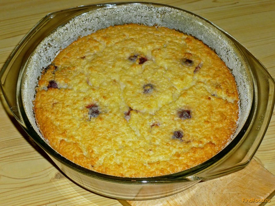 Творожная запеканка в духовке с манкой
