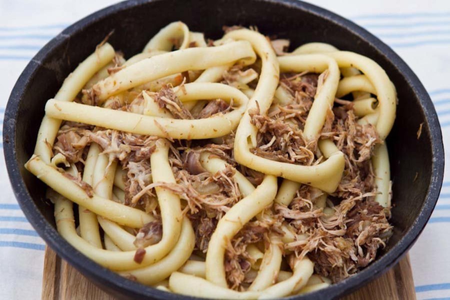 Макароны по флотски