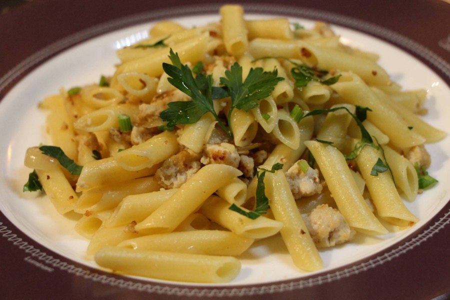 Макароны по флотски в духовке