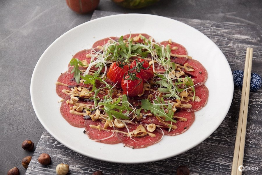 Карпаччо из говяжьей вырезки