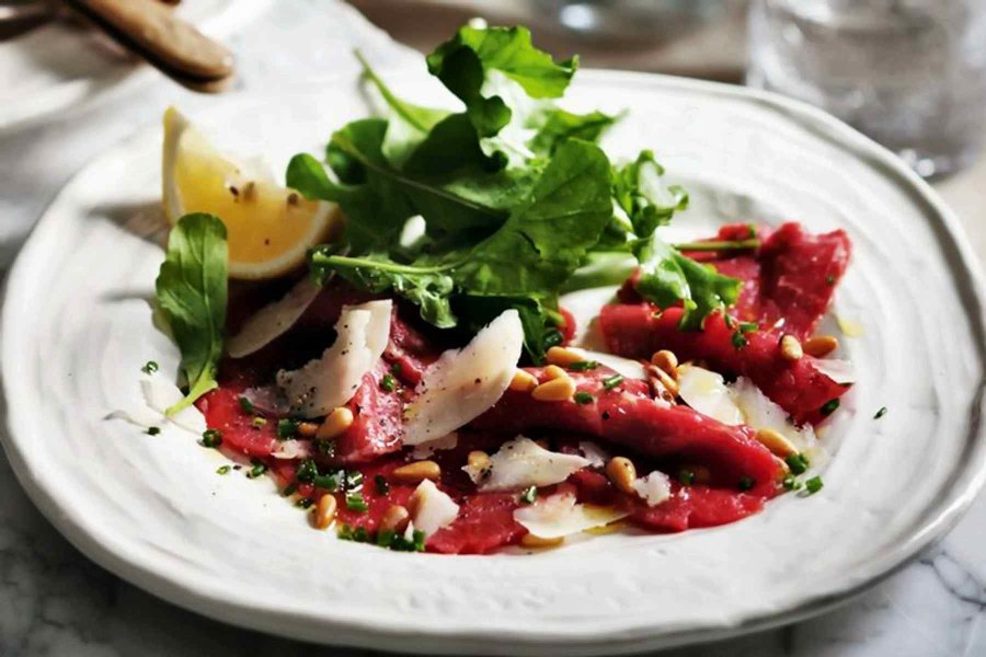 Карпаччо из говяжьей вырезки