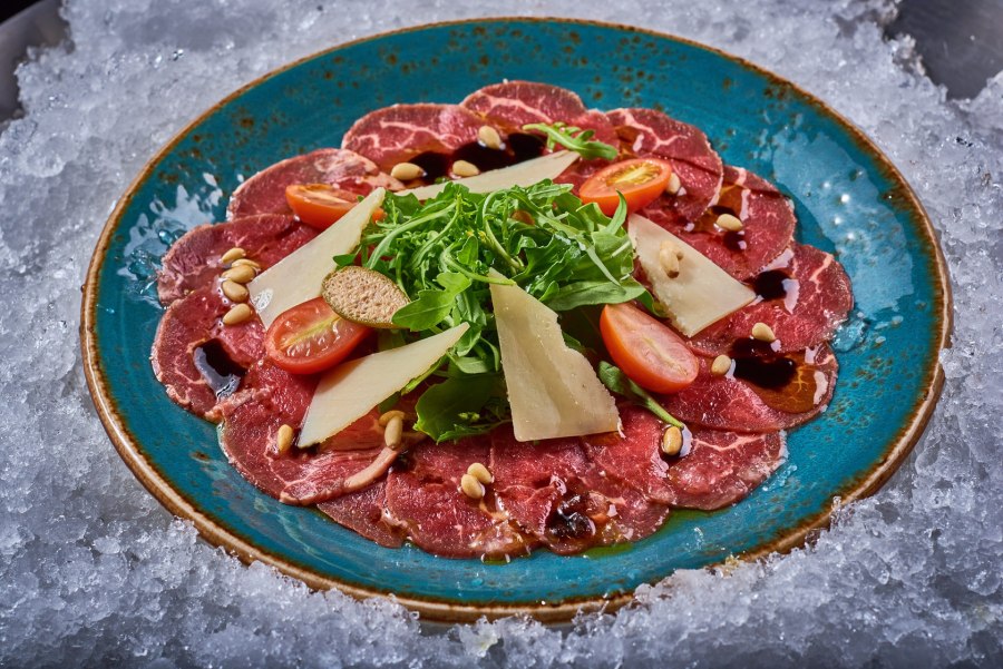 Карпаччо с каперсами