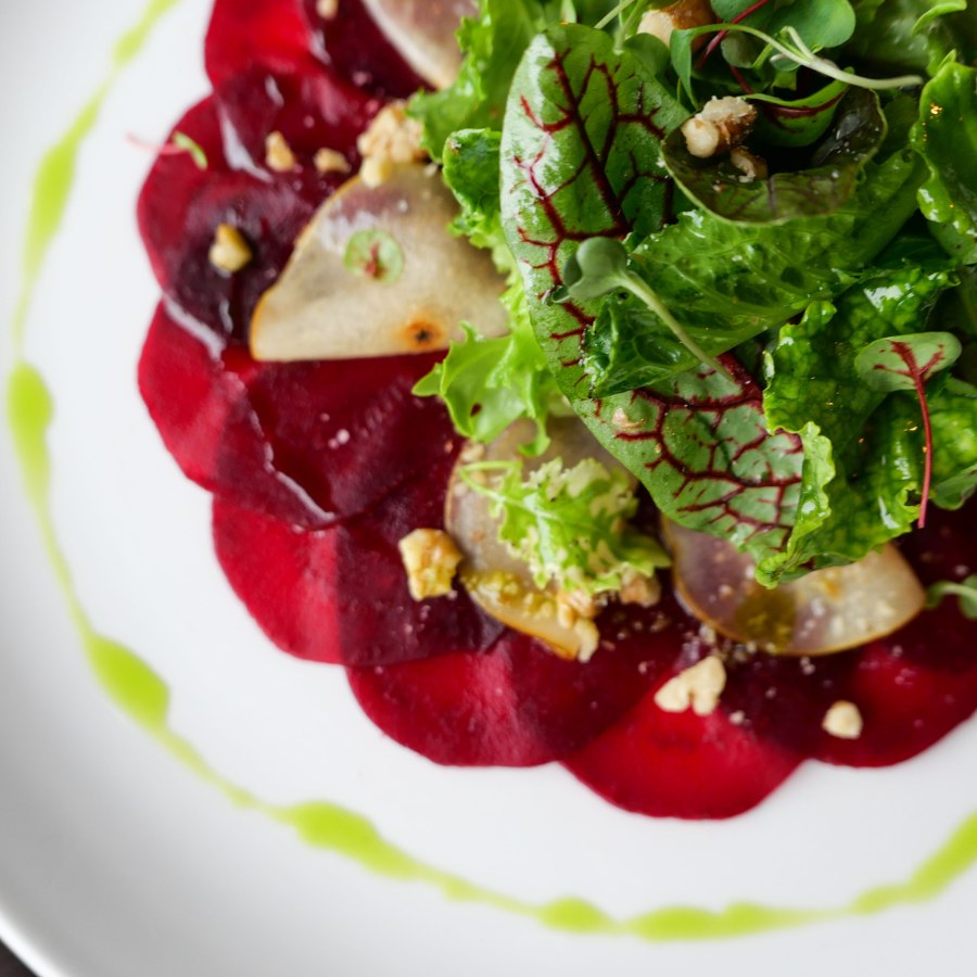 Салат из сырого мяса