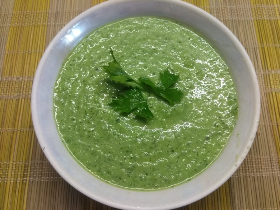 Авокадо суп гаспачо