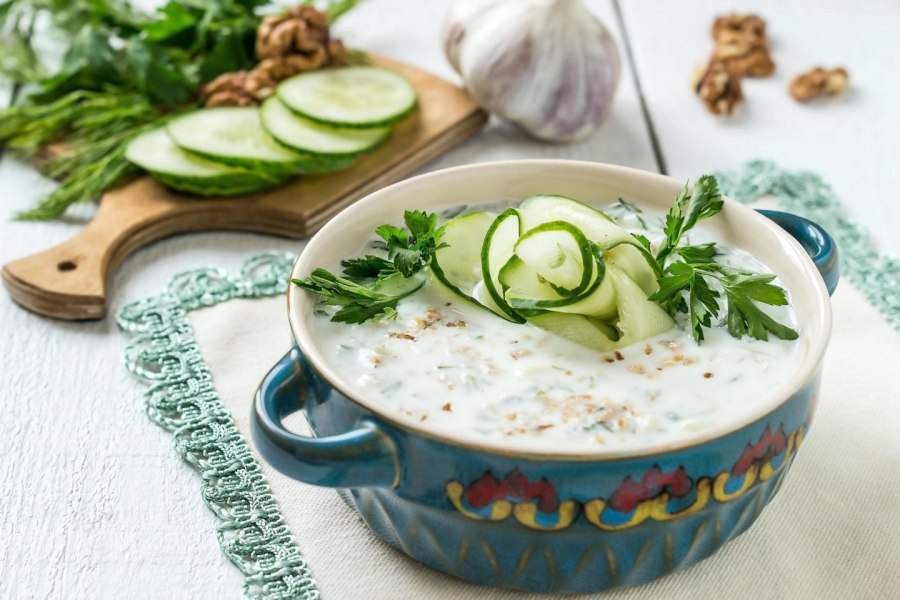 Суп из огурцов свежих горячий