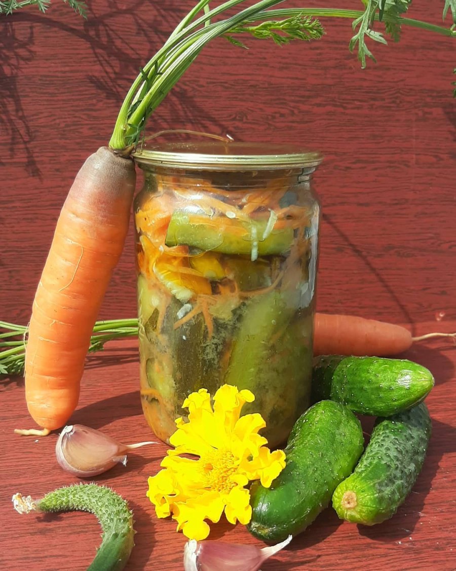 Огурцы по-корейски на зиму