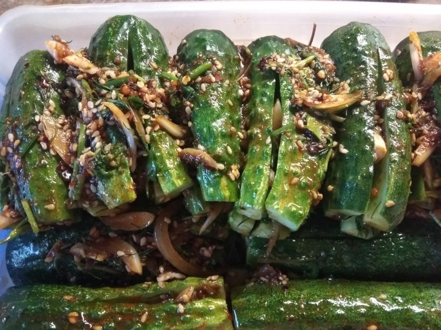 Огурцы по-корейски