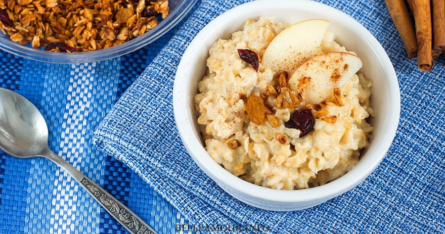 Овсянка с маслом