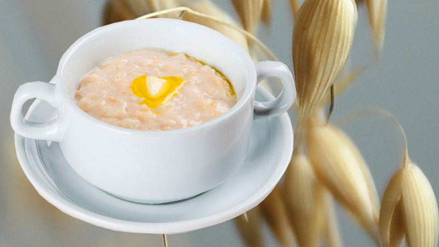 Каша овсяная с маслом