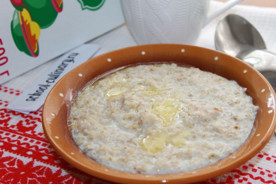 Пшенная каша на завтрак