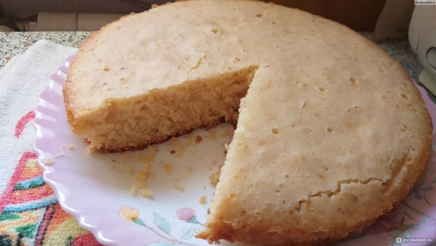 Кексики с бананом в силиконовых формочках