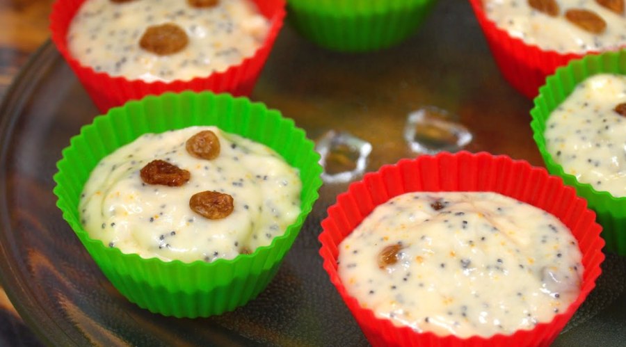 Быстрый кекс без миксера