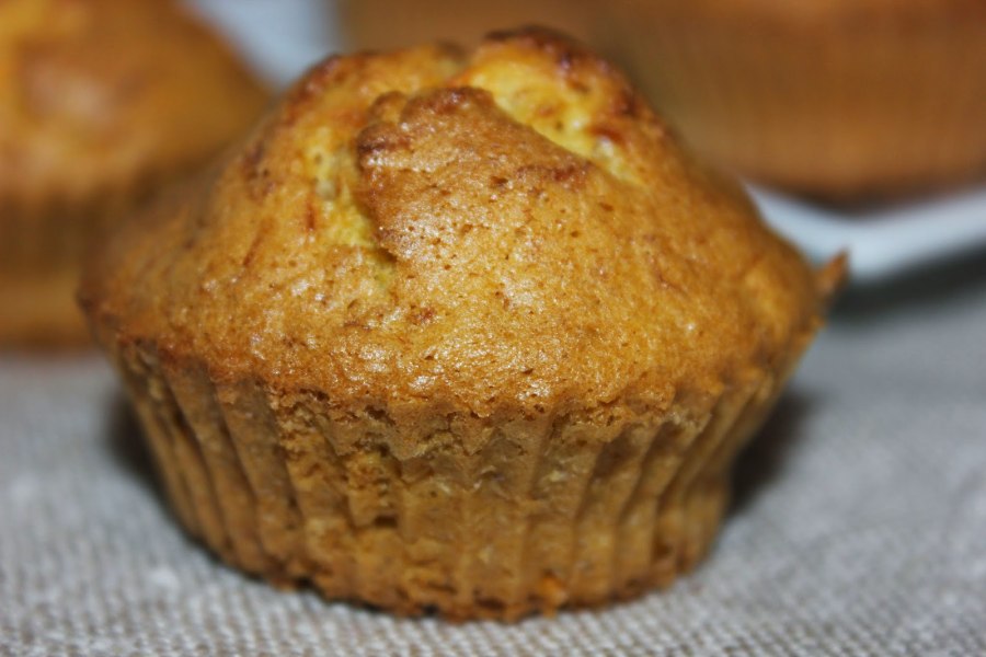 Кексики шоколадные с какао в силиконовых формочках