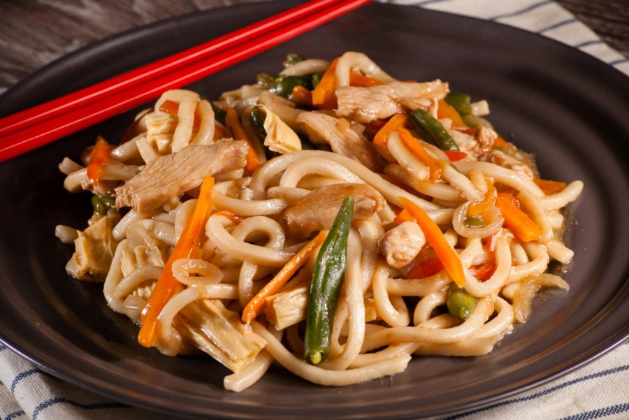 Удон с индейкой