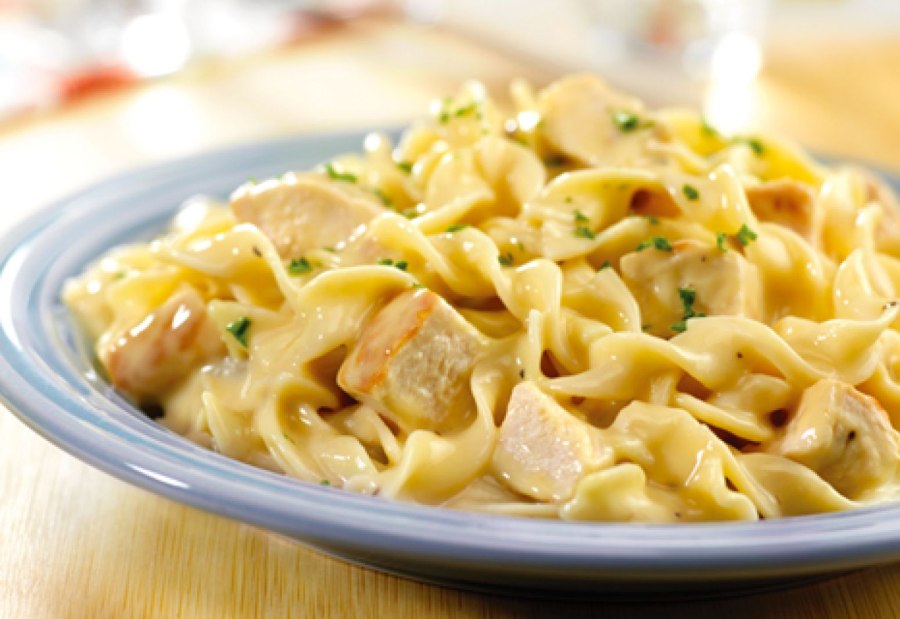 Паста фарфалле с индейкой