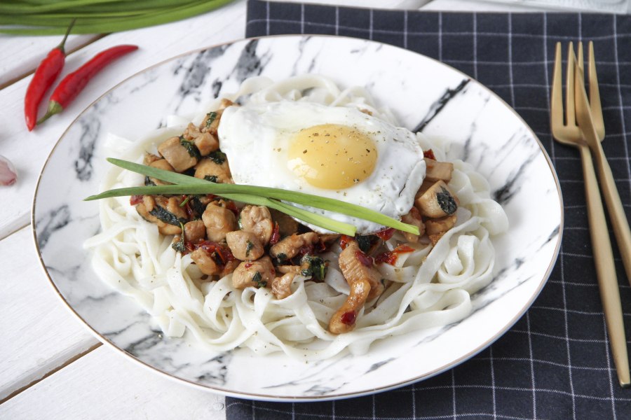 Удон с сейтаном