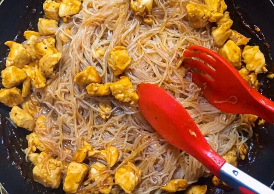 Паста с индейкой