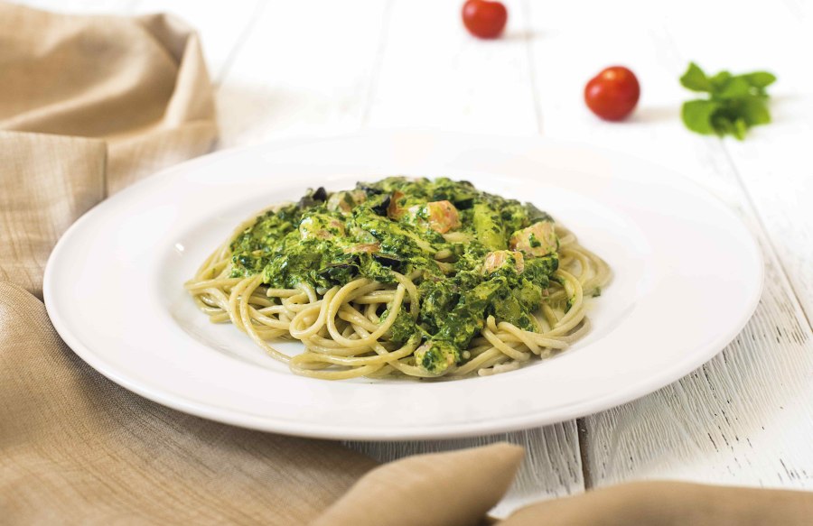 Паста со шпинатом