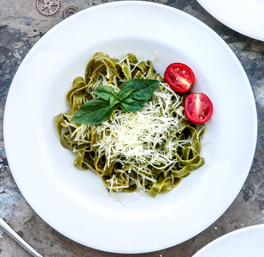 Шпинат готовый паста