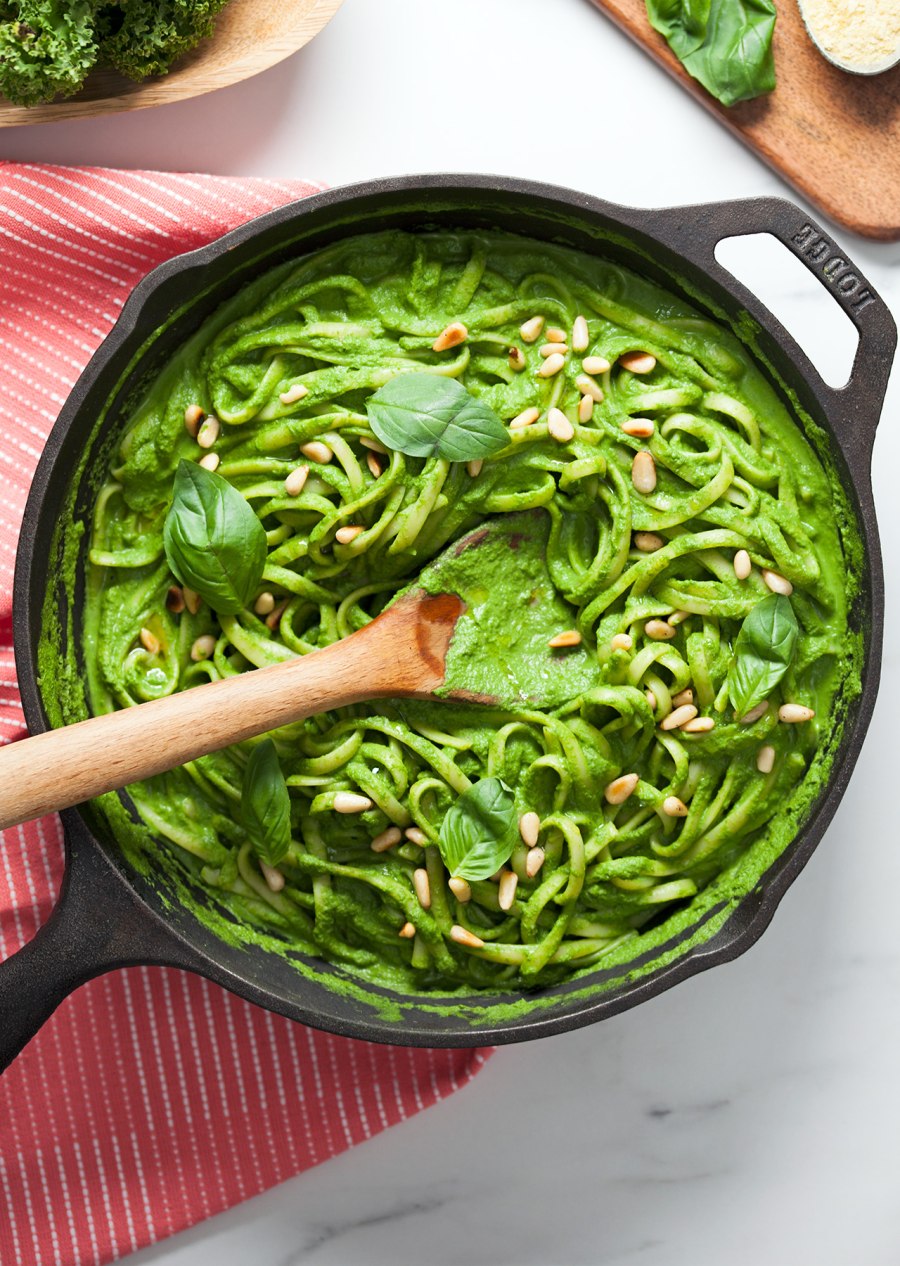 Зеленая паста