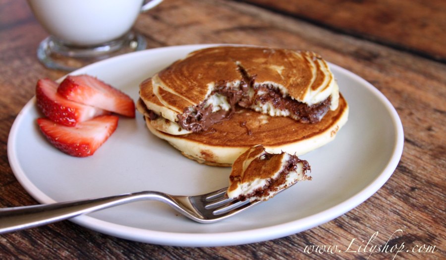 Панкейки с Нутеллой