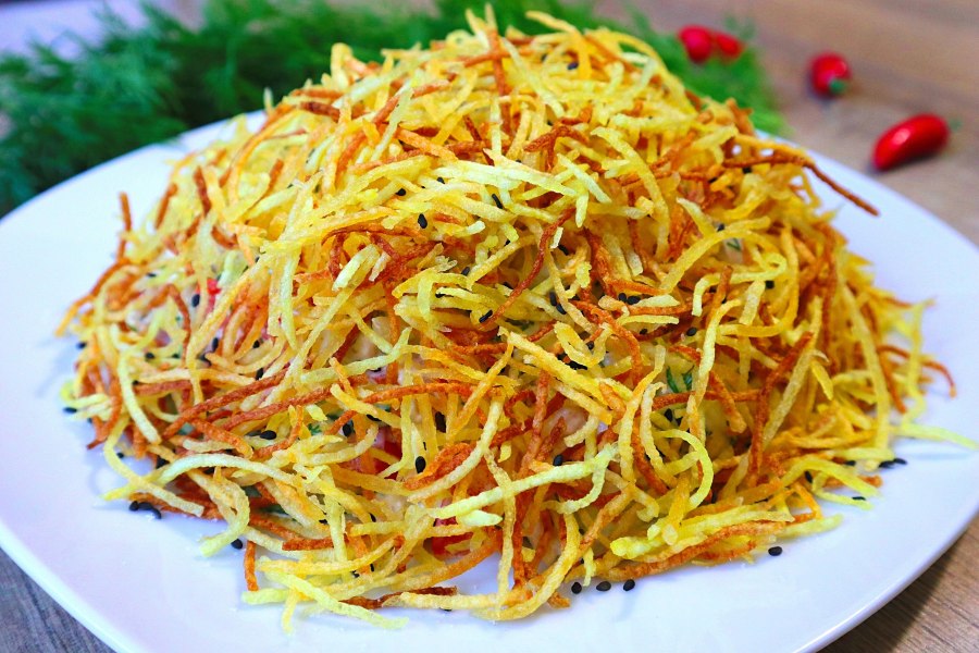 Салат с картофелем Пай Муравейник