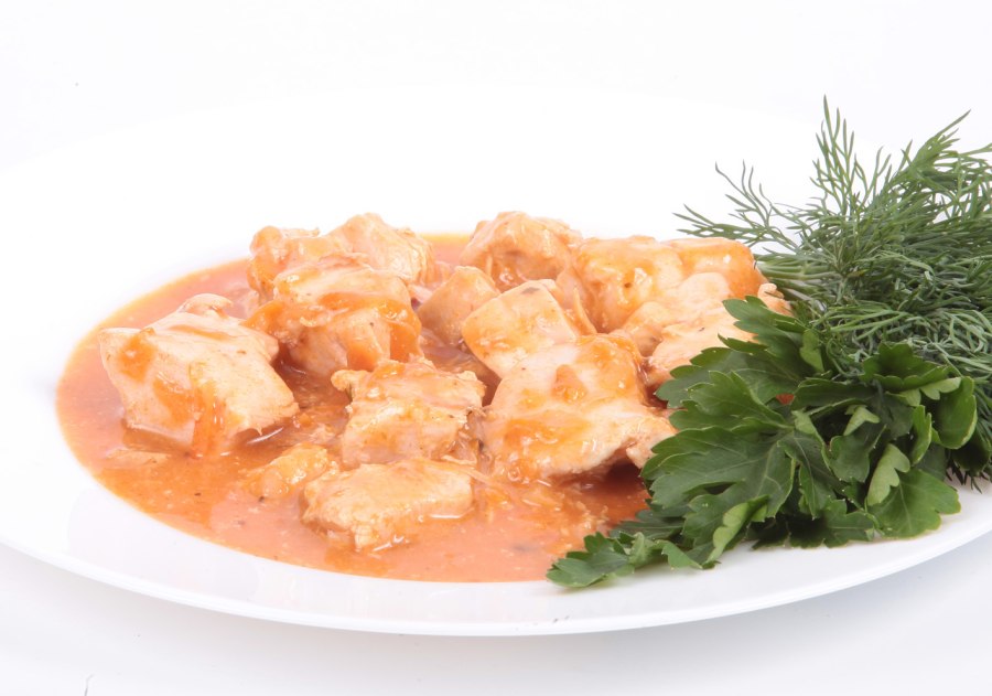 Вкусный гуляш из курицы