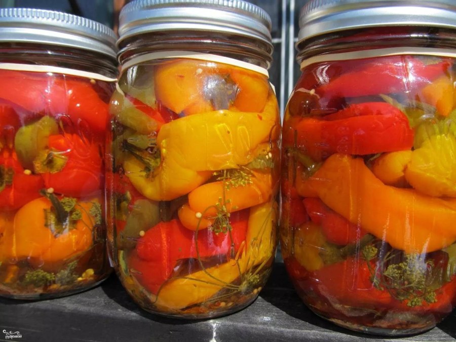 Перец консервированный на зиму
