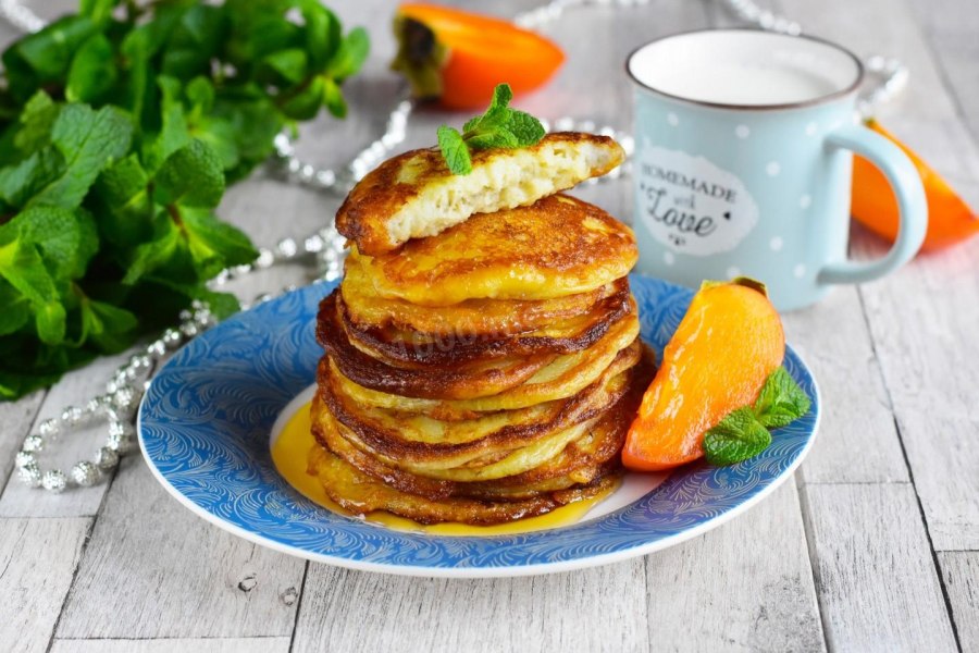 Оладьи из кабачков с манкой