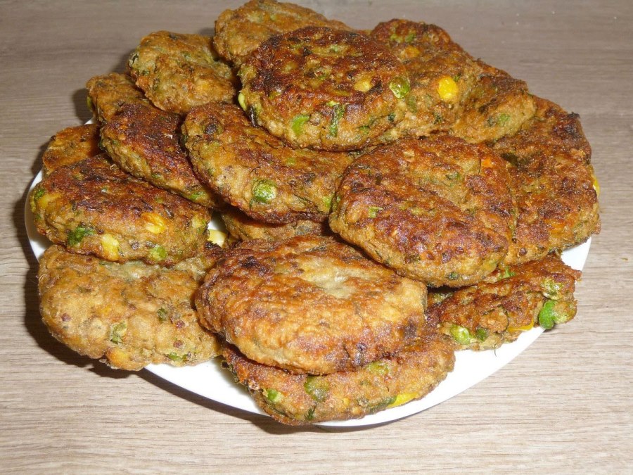 Оладьи из баклажанов