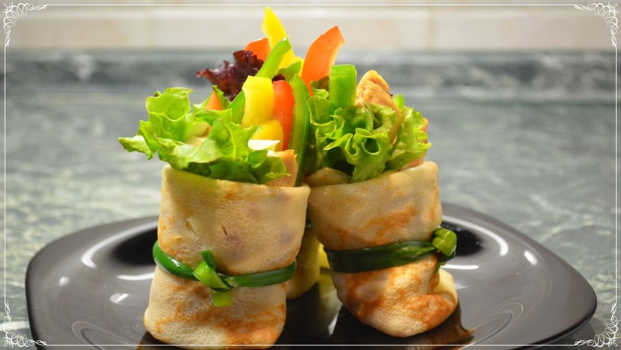 Фингер фуд с красной рыбой