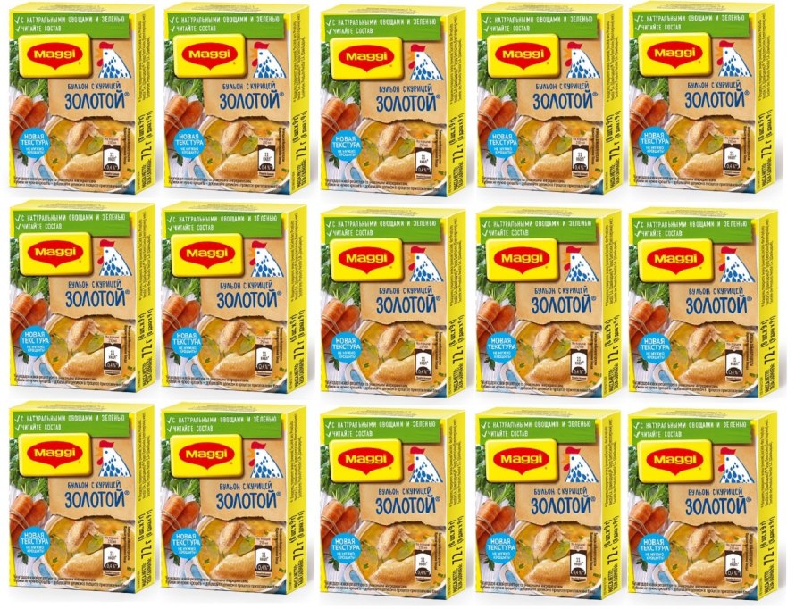 Разновидность бульонных кубиков