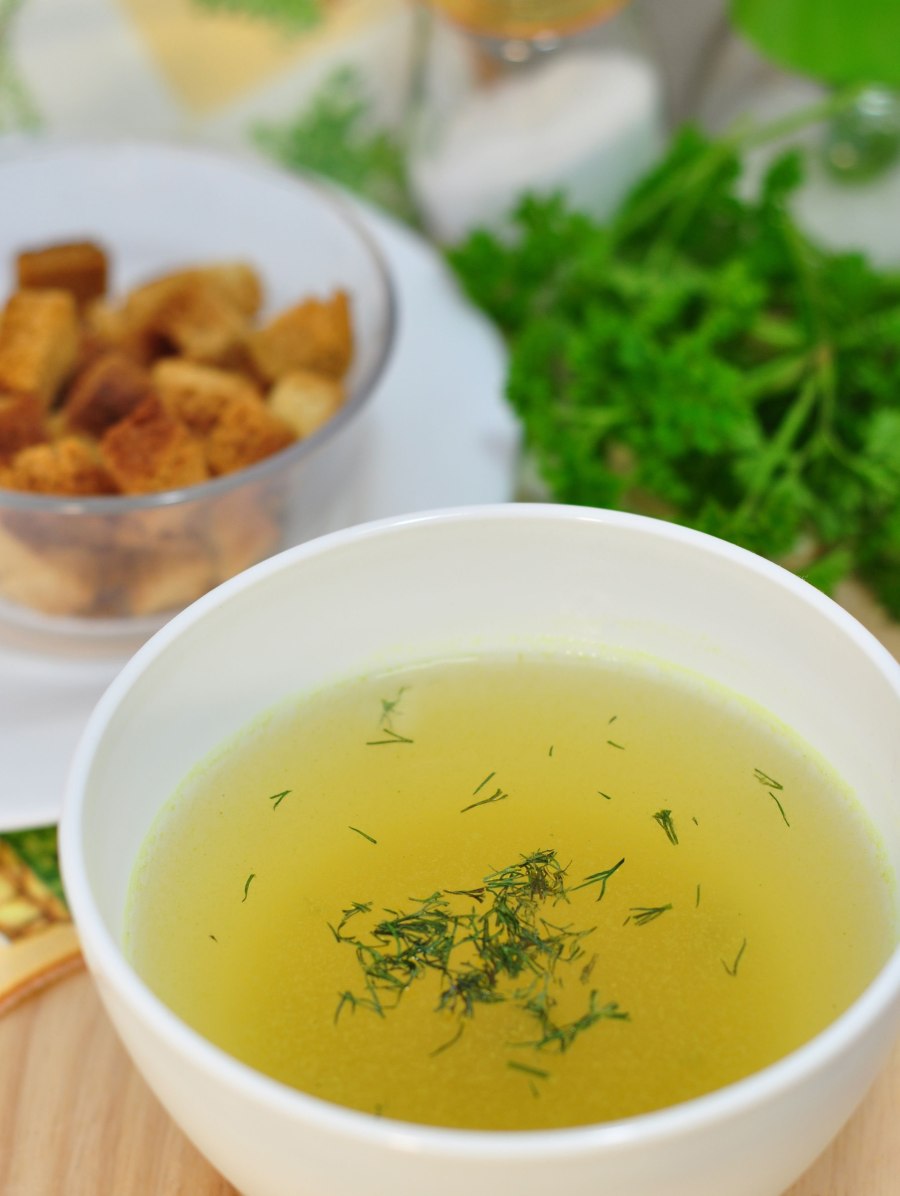 Куриное консоме